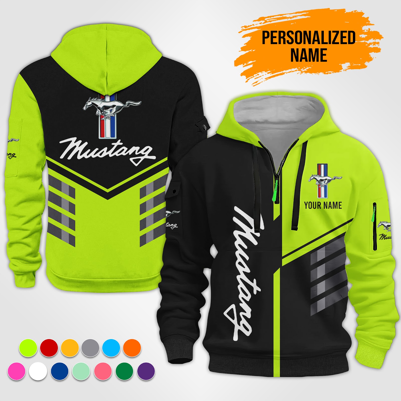 Personalized Name Car FM All Over Printed Clothes ZM401