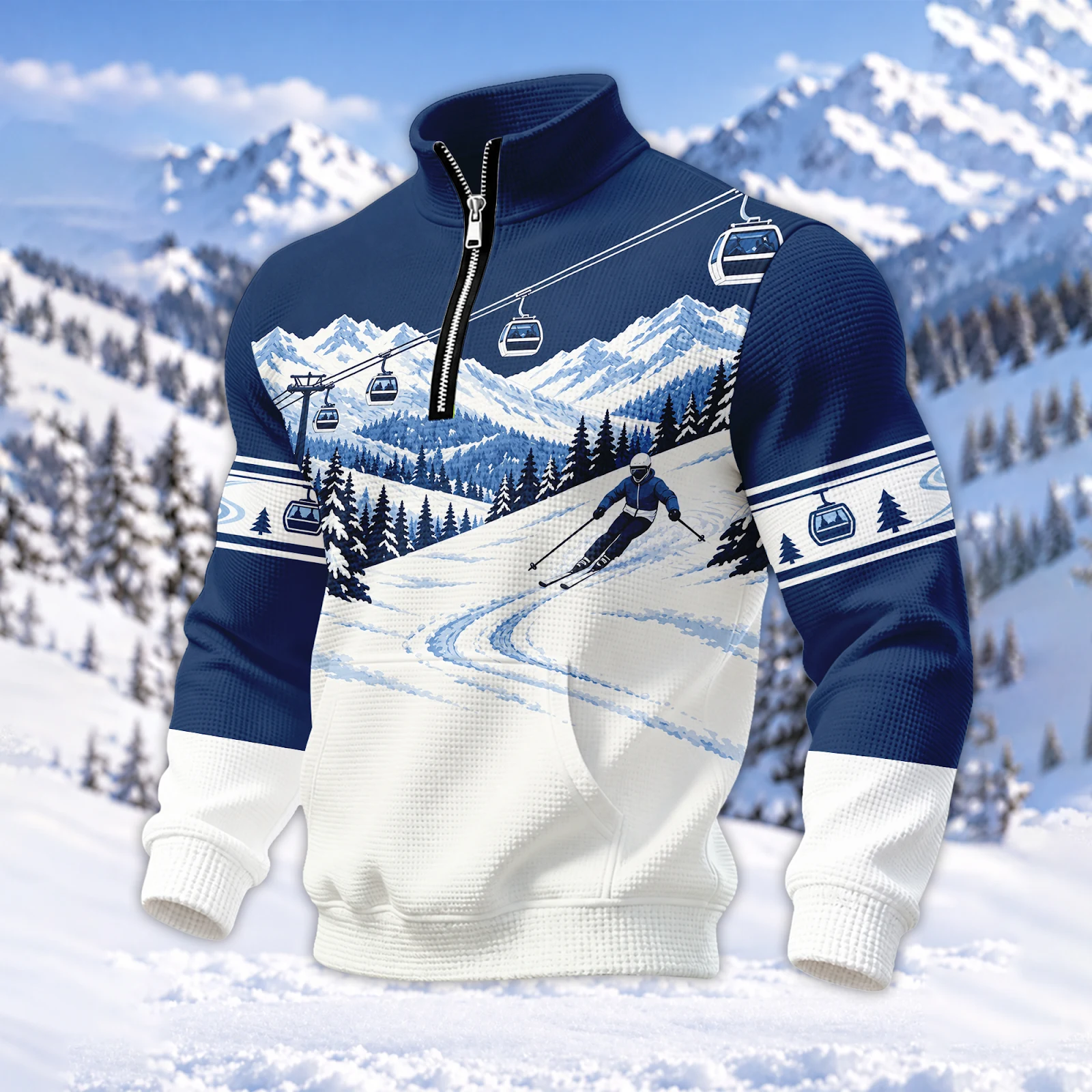 Love Ski All Over Printed Clothes PL278