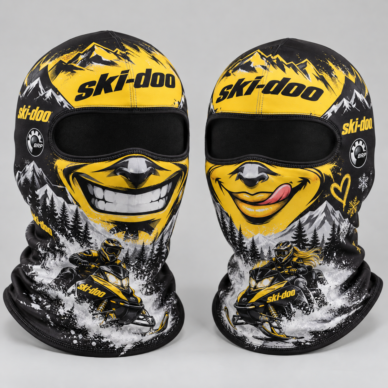 Funny Snowmobile - Personalized Mask GL905