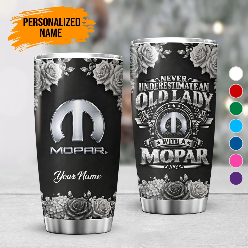 Personalized Name Muscle Car FM 20Oz – 30Oz Stainless Steel Tumbler PM197