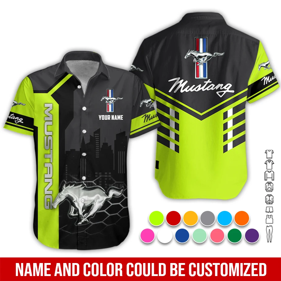 Personalized Name Love Muscle Car FM All Over Printed Clothes PL167